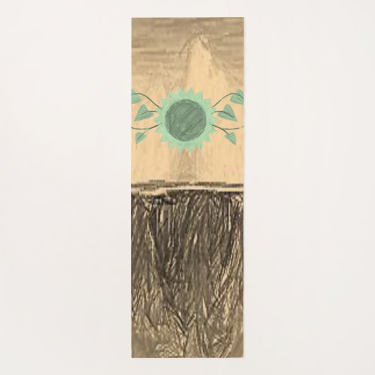 Yoga Mat Leopard Yogamatte (Rückseite)