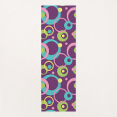 Yoga Mat Lila Circles Yogamatte (Vorderseite)