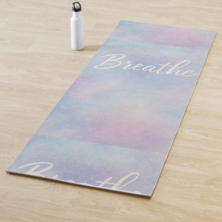 Yoga Mat - lila & Gold Marble - Elegant Yogamatte