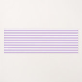 Yoga Mat - Lilac Stripe Patterns Yogamatte (Vorderseite (Horizontal))
