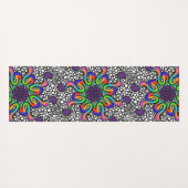 Yoga mat mandala art training pad yogamatte (Rückseite (Horizontal))