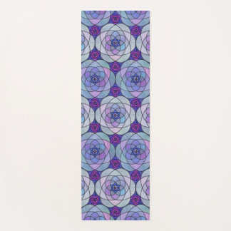 Yoga Mat mit Mandala in Juwelenfarbe Yogamatte