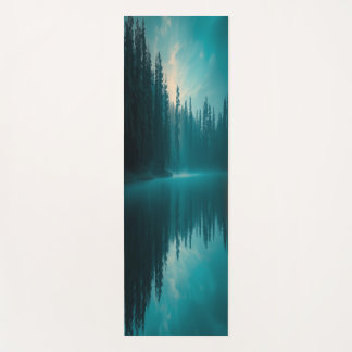 Yoga Mat mit misty Lake Yogamatte