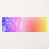 Yoga Mat mit Sonnenaufgangswiese Yogamatte (Vorderseite (Horizontal))