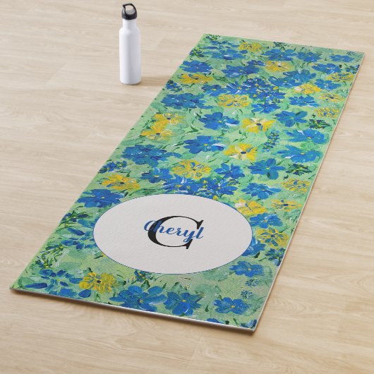 Yoga Mat-Monogramm ohne Bläschen Yogamatte (Beispiel)