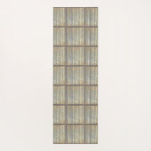 Yoga Mat-Muster in Weiß und Schwarz Yogamatte (Rückseite)