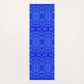 Yoga Mat, Niedlich blaues Farbschema Yogamatte (Rückseite)