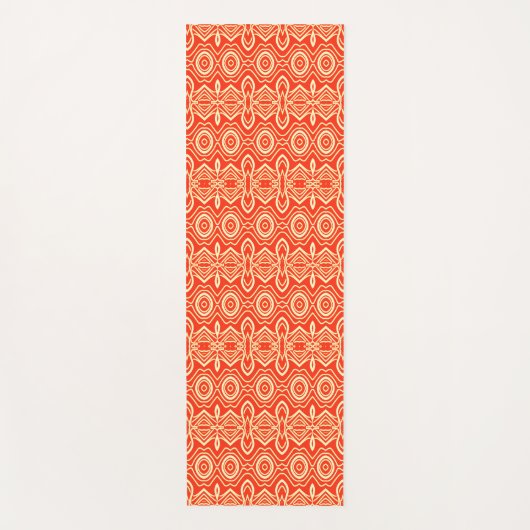 Yoga Mat, Niedliches, rotes, klassisches Muster Yogamatte (Vorderseite)