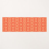 Yoga Mat, Niedliches, rotes, klassisches Muster Yogamatte (Vorderseite (Horizontal))