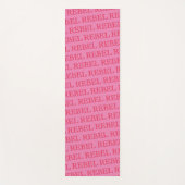 Yoga Mat - REBEL Yogamatte (Vorderseite)