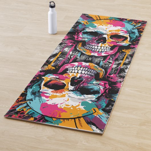 Yoga Mat - Skull Yoga Mat Yogamatte (Beispiel)