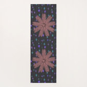 Yoga Mat Sonnenblume Yogamatte (Rückseite)