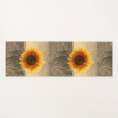 Yoga Mat Sonnenblume Yogamatte (Vorderseite (Horizontal))