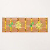 Yoga Mat Sonnenblume Yogamatte (Vorderseite (Horizontal))