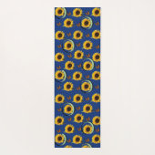 Yoga Mat Sonnenblume Yogamatte (Rückseite)