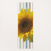 Yoga Mat Sonnenblume Yogamatte (Rückseite)