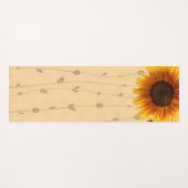 Yoga Mat Sonnenblume Yogamatte (Vorderseite (Horizontal))