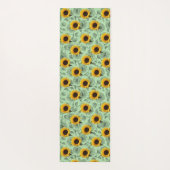 Yoga Mat Sonnenblume Yogamatte (Rückseite)