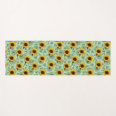 Yoga Mat Sonnenblume Yogamatte (Vorderseite (Horizontal))