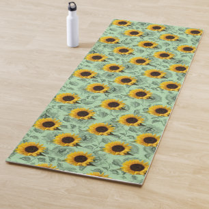 Yoga Mat Sonnenblume Yogamatte
