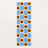 Yoga Mat Sonnenblume Yogamatte (Rückseite)