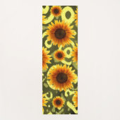 Yoga Mat Sonnenblume Yogamatte (Vorderseite)