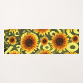 Yoga Mat Sonnenblume Yogamatte (Vorderseite (Horizontal))