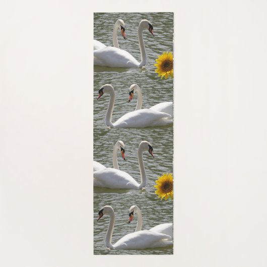 Yoga Mat Sonnenblume Yogamatte (Rückseite)