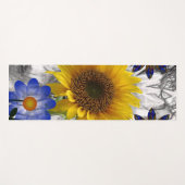 Yoga Mat Sonnenblume Yogamatte (Vorderseite (Horizontal))