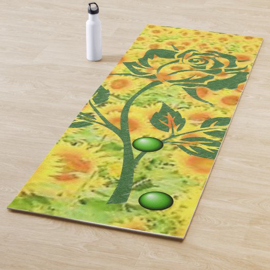 Yoga Mat Sonnenblume Yogamatte (Beispiel)