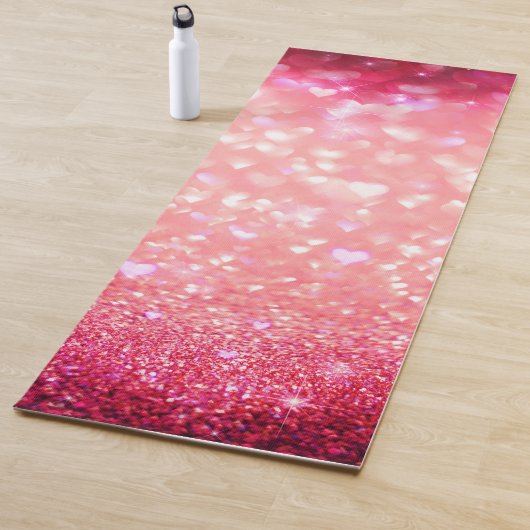 Yoga Mat - Sparkle Herz Yogamatte (Beispiel)