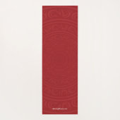 Yoga Mat "Stable Genius" Yogamatte (Rückseite)