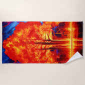 Yoga Mat Strandtuch (Vorderseite)