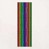 Yoga Mat - Strickte optische Illusion Yogamatte (Vorderseite)