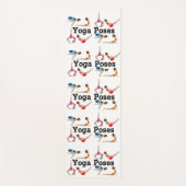 Yoga Mat Übung Yoga Posen Yogamatte (Vorderseite)