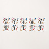 Yoga Mat Übung Yoga Posen Yogamatte (Vorderseite (Horizontal))