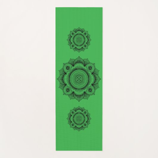 Yoga Mat with Mandala Symbol Yogamatte (Vorderseite)