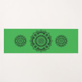 Yoga Mat with Mandala Symbol Yogamatte (Vorderseite (Horizontal))