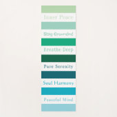 Yoga Mat Yogamatte (Vorderseite)