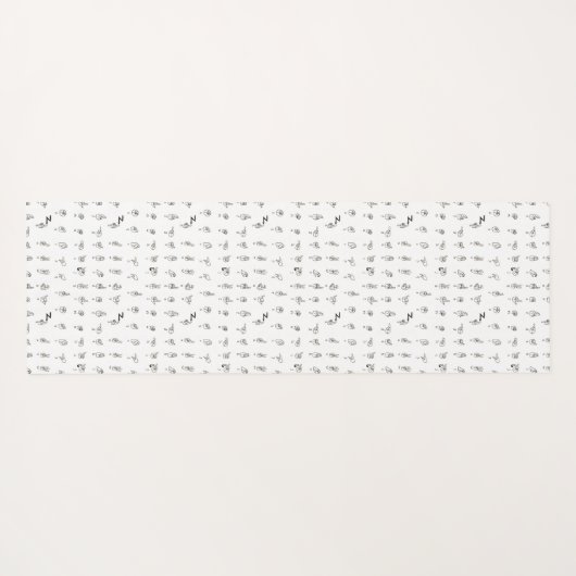 Yoga Mat Yogamatte (Rückseite (Horizontal))