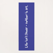 yoga mat yogamatte (Rückseite)