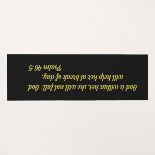 Yoga Mat Yogamatte (Rückseite (Horizontal))