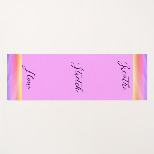 Yoga Mat Yogamatte (Vorderseite (Horizontal))