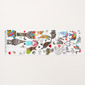 Yoga Mat Yogamatte (Rückseite (Horizontal))