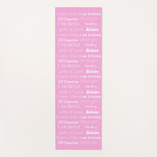 Yoga Mat Yogamatte (Vorderseite)
