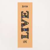 Yoga Mat Yogamatte (Vorderseite)