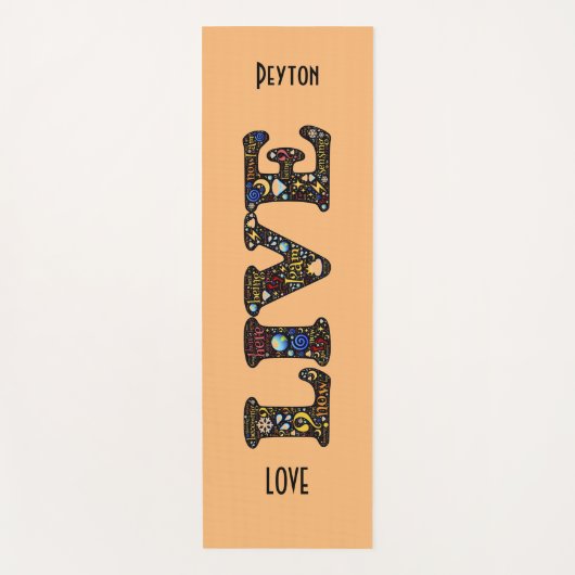 Yoga Mat Yogamatte (Vorderseite)