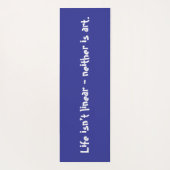 yoga mat yogamatte (Rückseite)