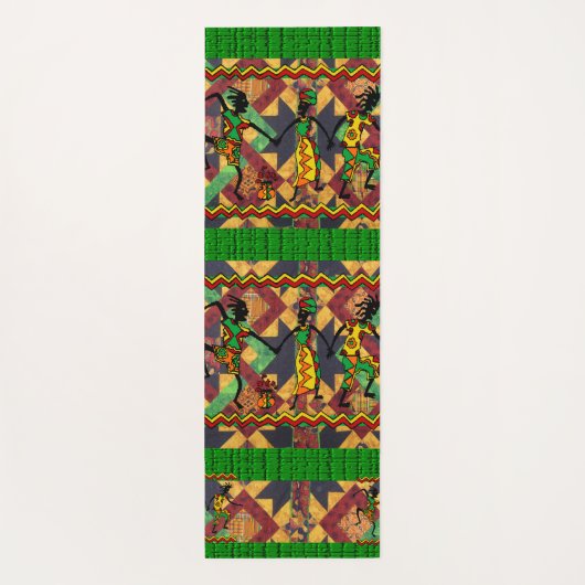 Yoga Mats African Yogamatte (Rückseite)