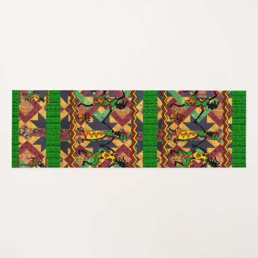 Yoga Mats African Yogamatte (Vorderseite (Horizontal))